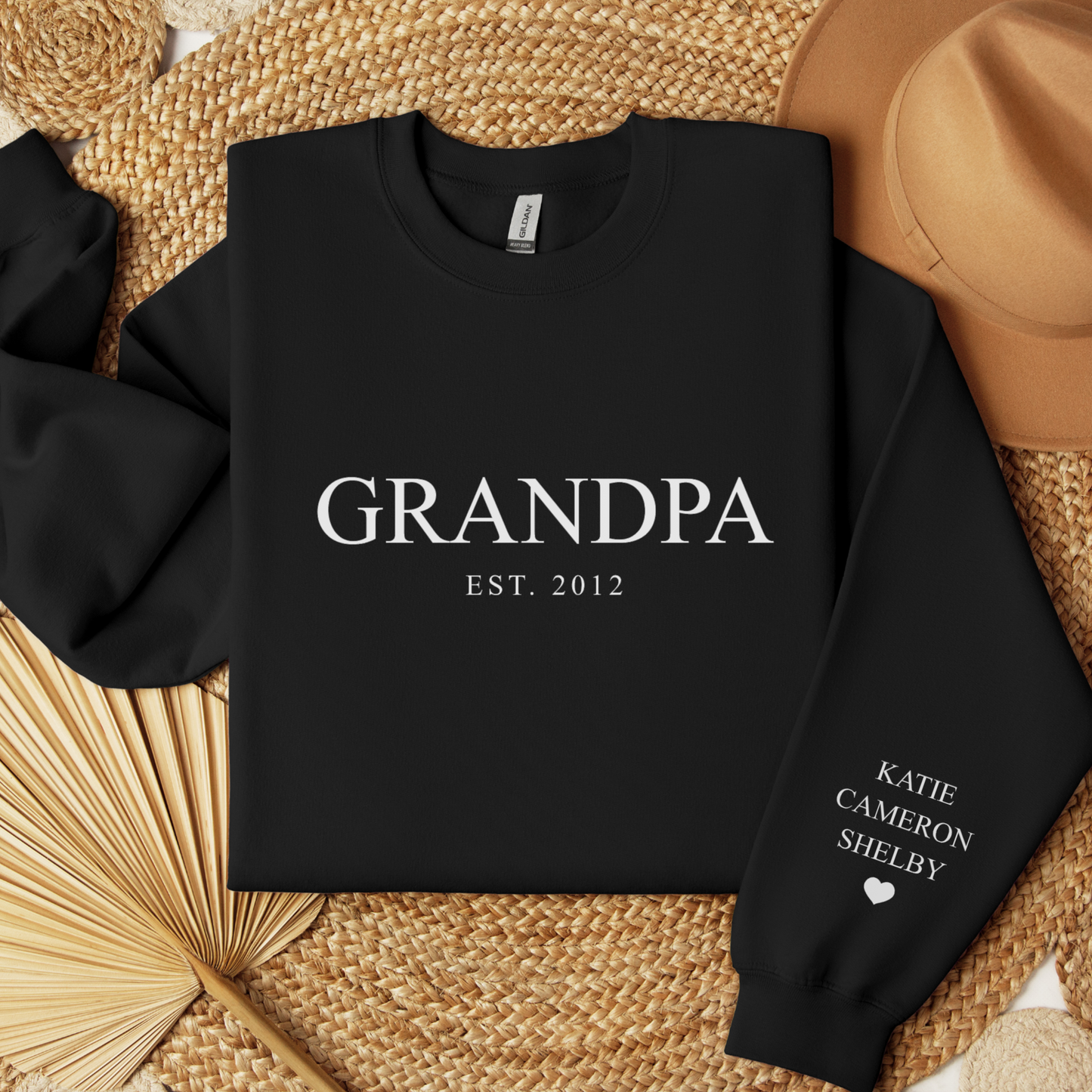 Grandma + Grandpa Est Custom