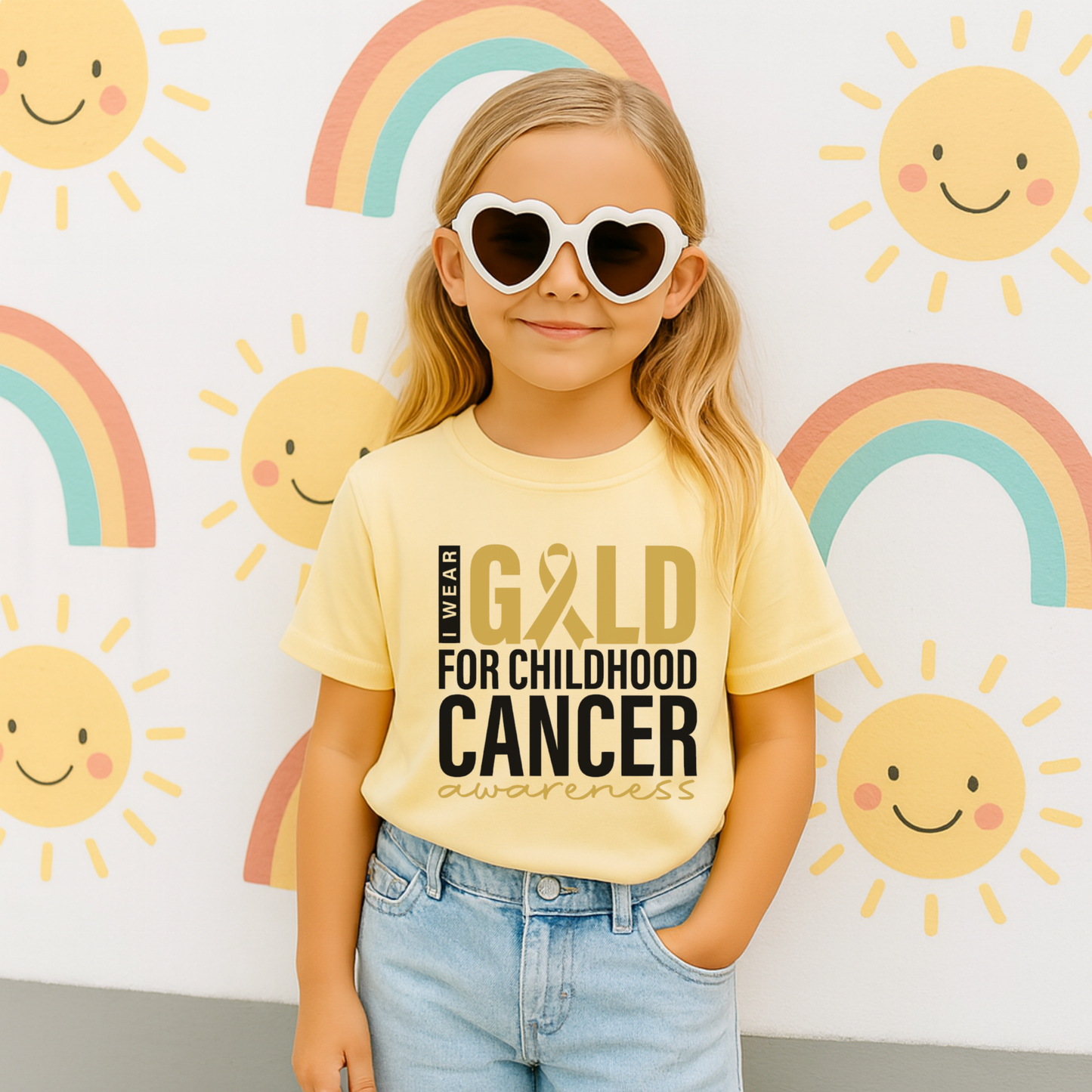 Youth Childhood Cancer Awareness Tees- Full Collection