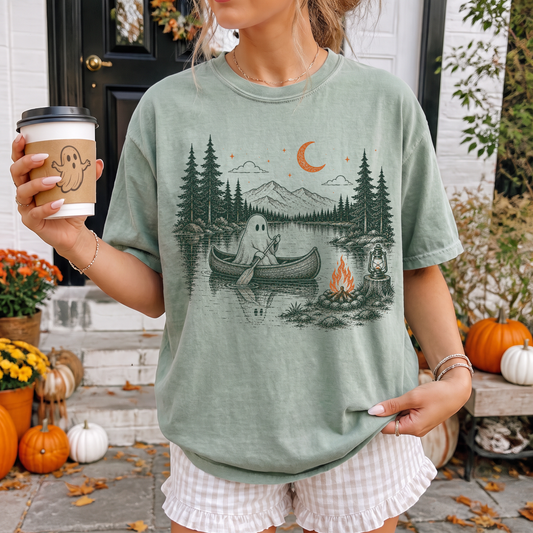 Ghost in a Canoe Tee