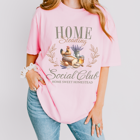 Homesteading Social Club Tee