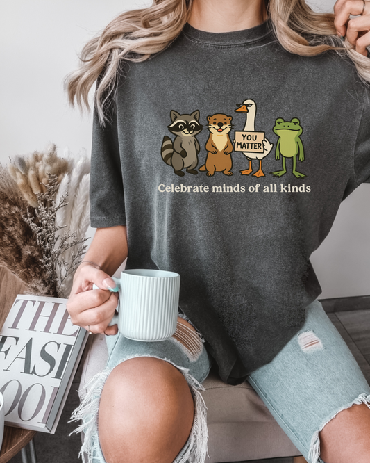 Celebrate Minds of All Kinds Tee