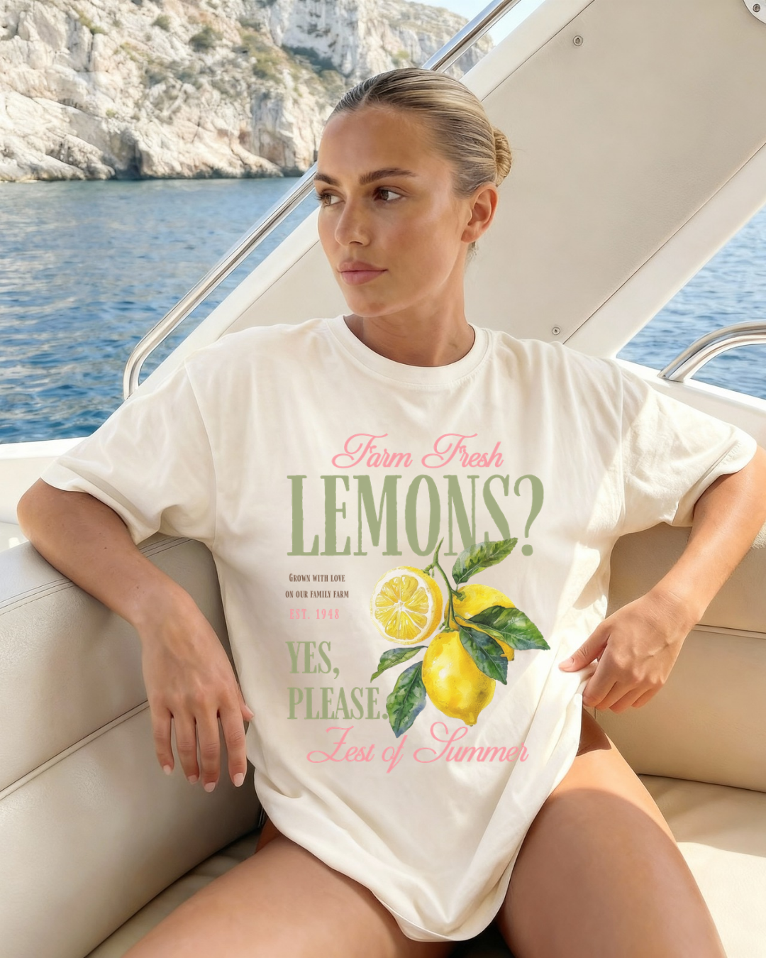 Farm Fresh Lemons Tee