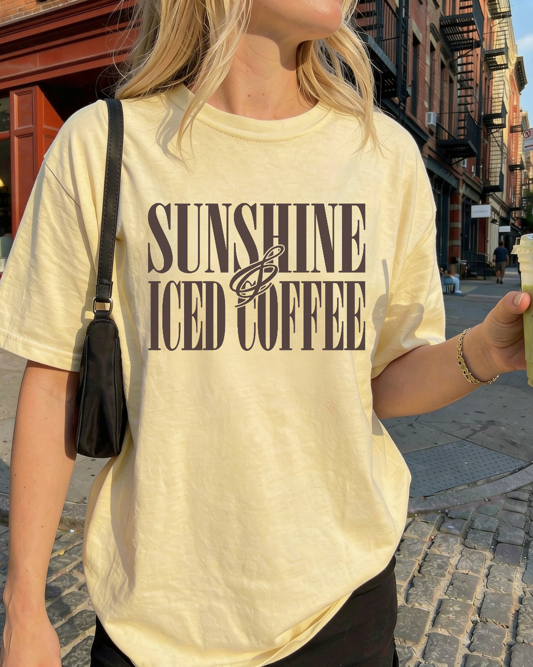 Sunshine + Iced Coffee Tee