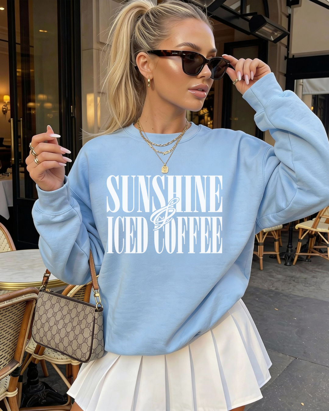 Sunshine + Iced Coffee