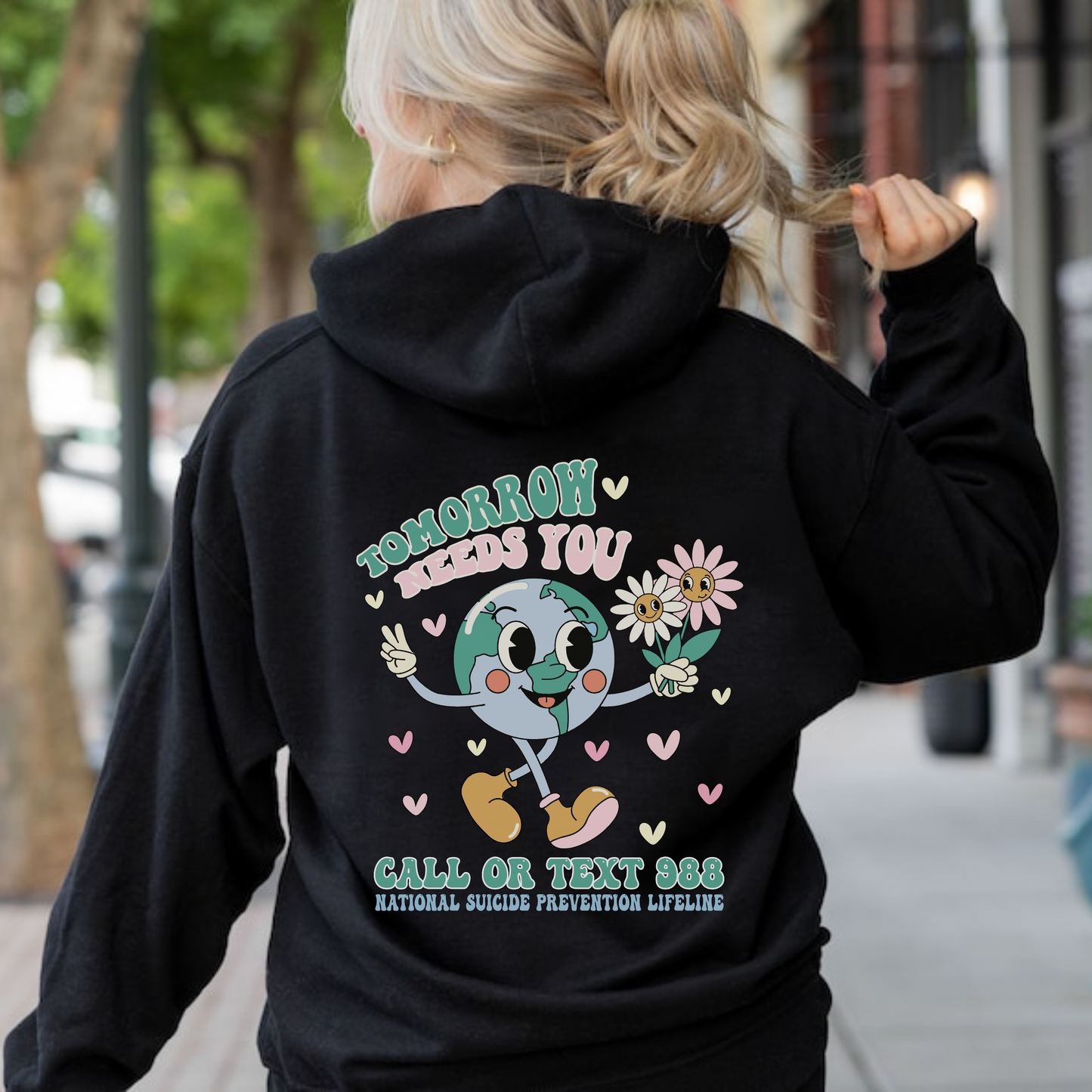 Tomorrow Needs You-Hoodie