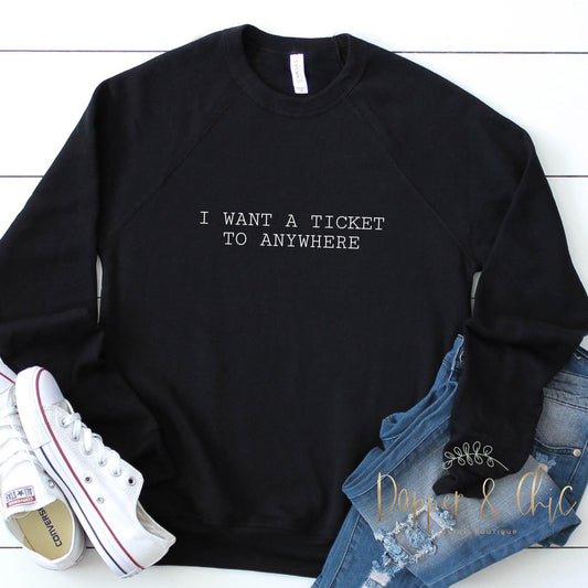 Ticket to Anywhere