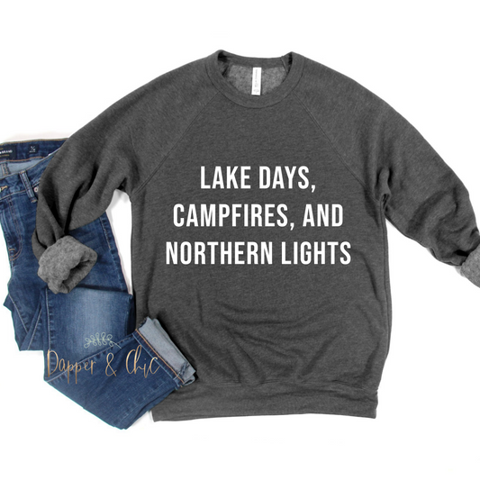 Lake days and campfires