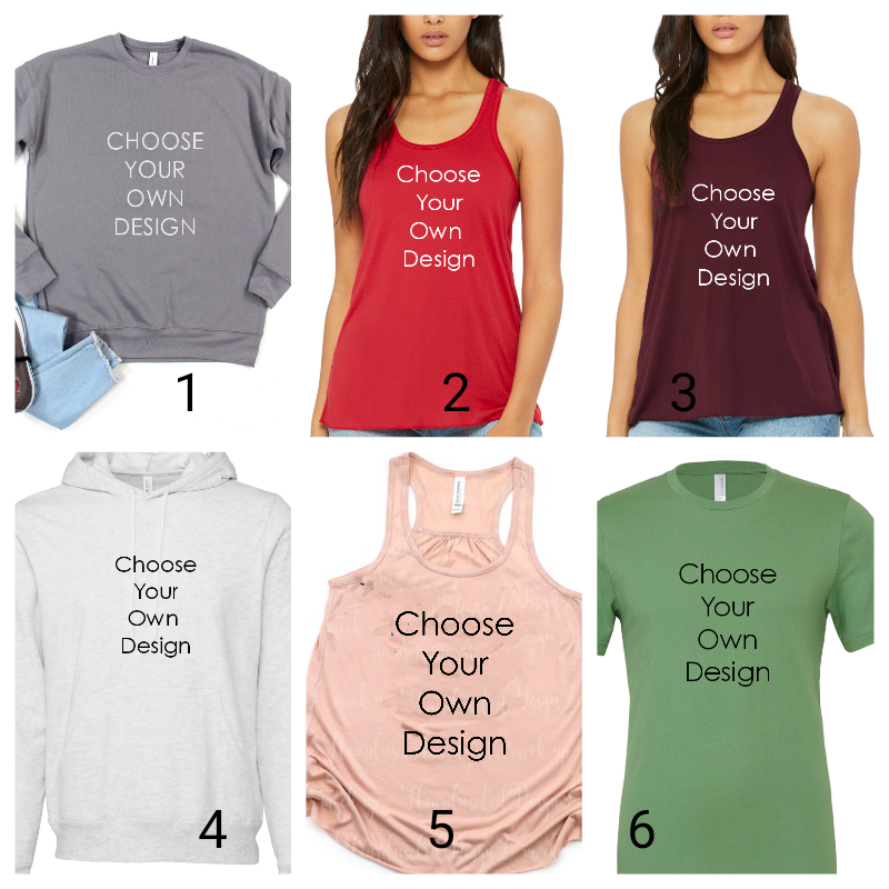 Choose your own- Size Small