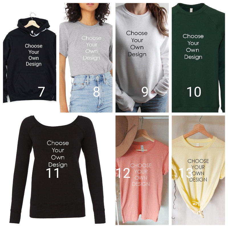 Choose your Own- Size L