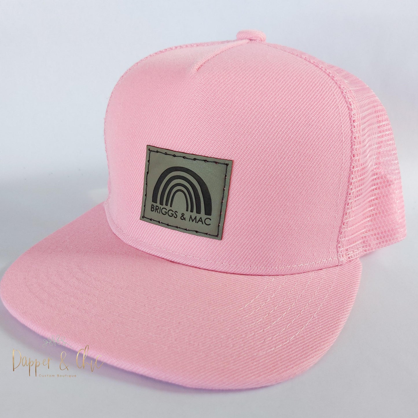 Pink rainbow hat