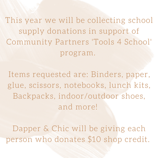 Tools 4 School donation